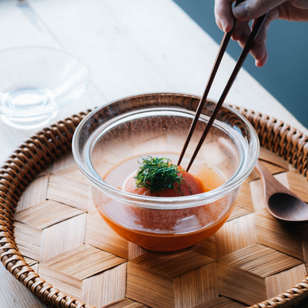 ガラスのある生活 ガラスの丼鉢