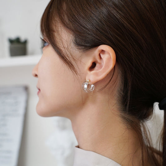 ピアス ダブルフープ| HARIO NETSHOP限定
