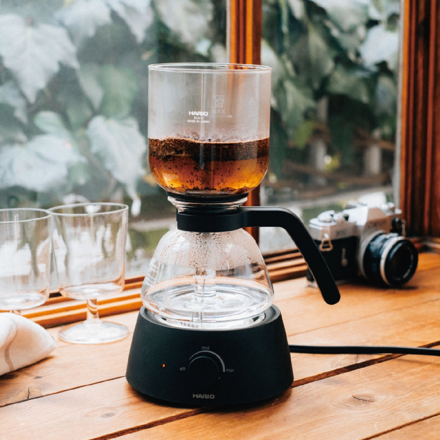 予約中！】 ハリオ ELECTRIC SYPHON COFFEE コーヒーメーカー