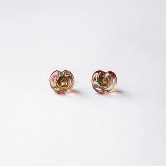 イイダ傘店 ピアス リンゴ