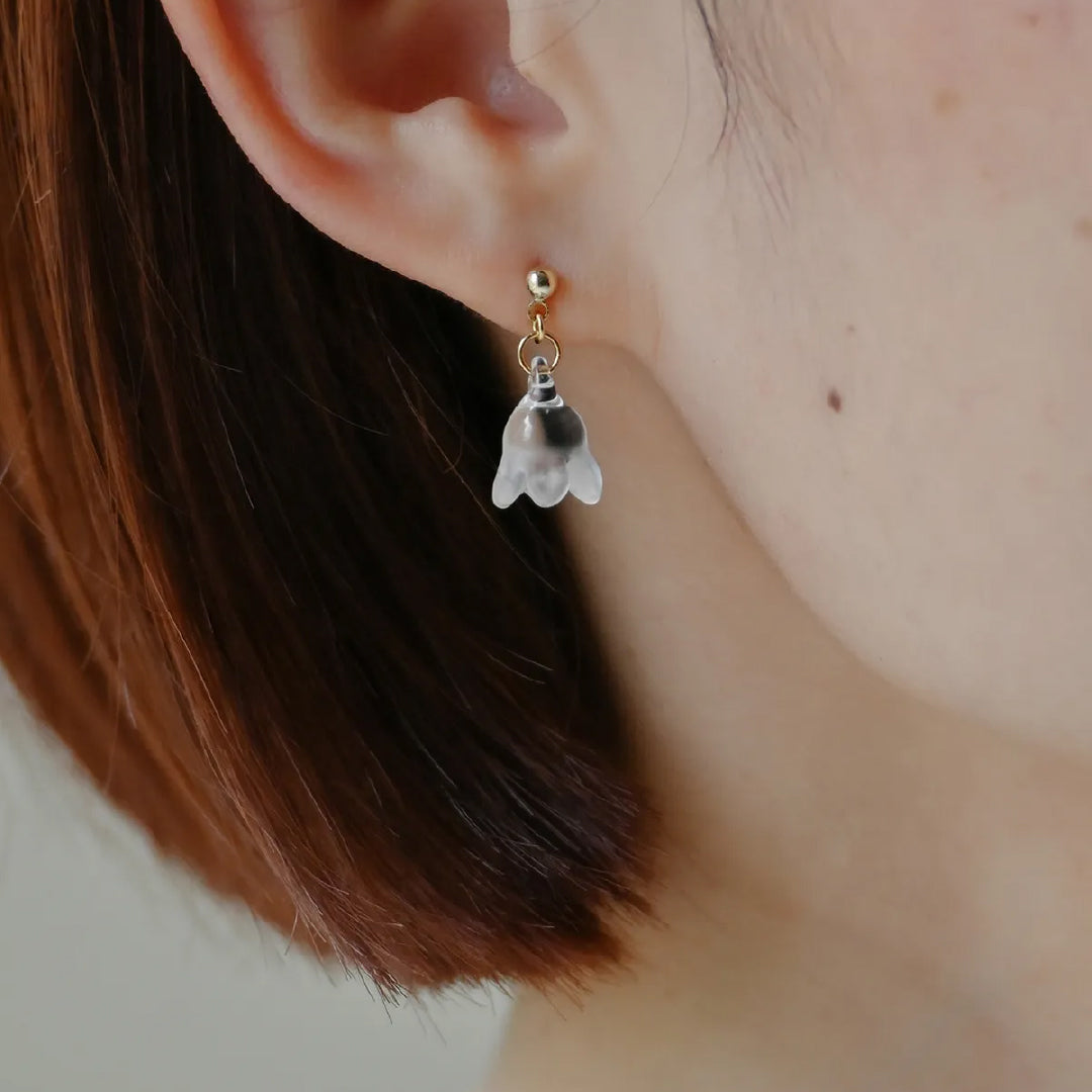 ピアス スノーフレーク –ピアス・イヤリングなら HARIO NETSHOP