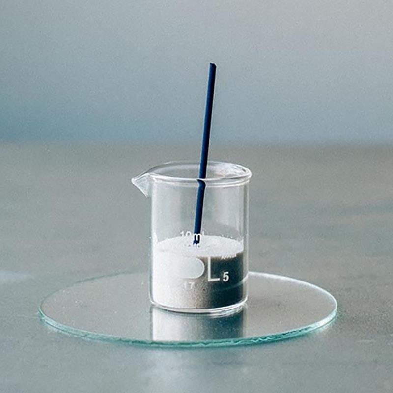 ビーカーのお香立て ガラス丸板セット