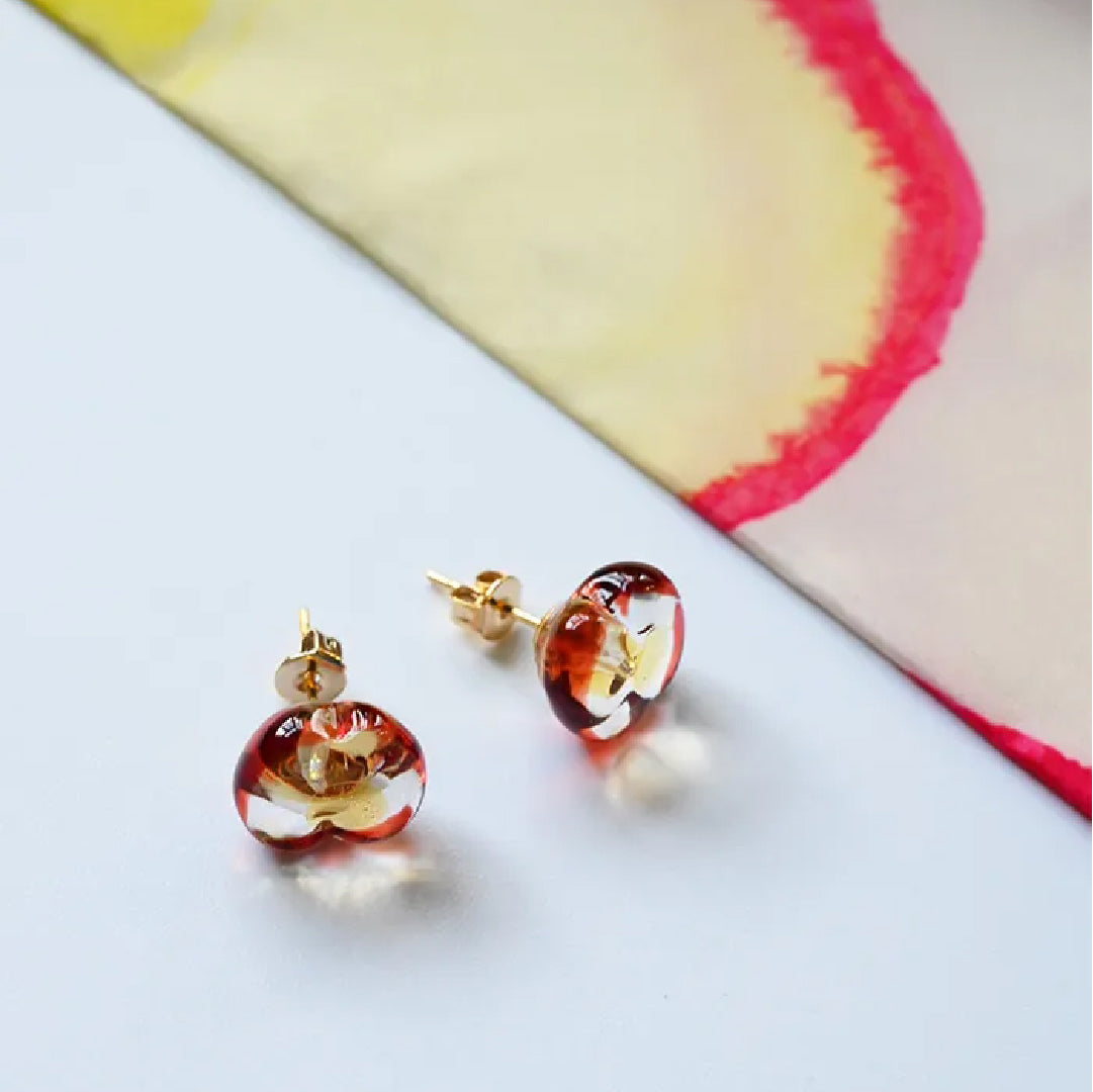 イイダ傘店 イヤリング リンゴ –ピアス・イヤリングなら HARIO NETSHOP