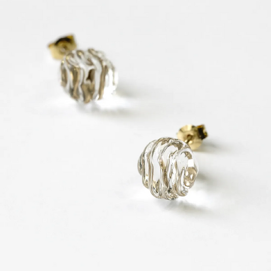 ピアス ウェーブショコラ