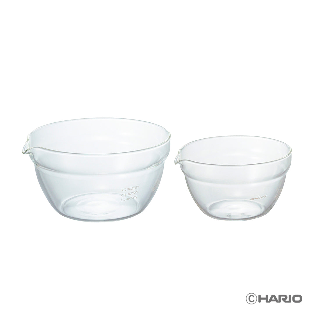 耐熱ガラス製片口ボウル2個セット – HARIO NETSHOP