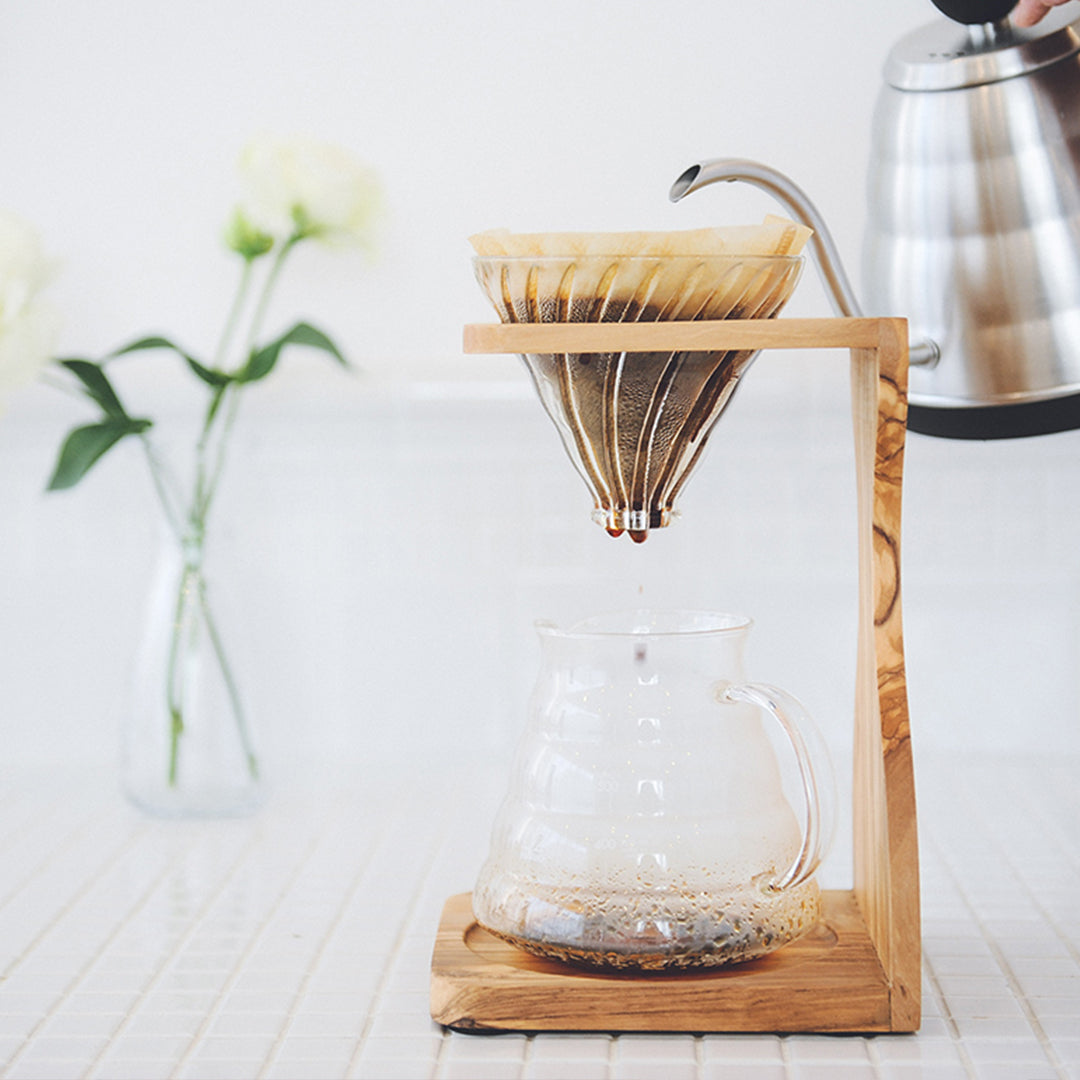 HARIO V60 オリーブウッドスタンドセット VSS-1206 V60オリーブウッドスタンドセット – HARIO NETSHOP