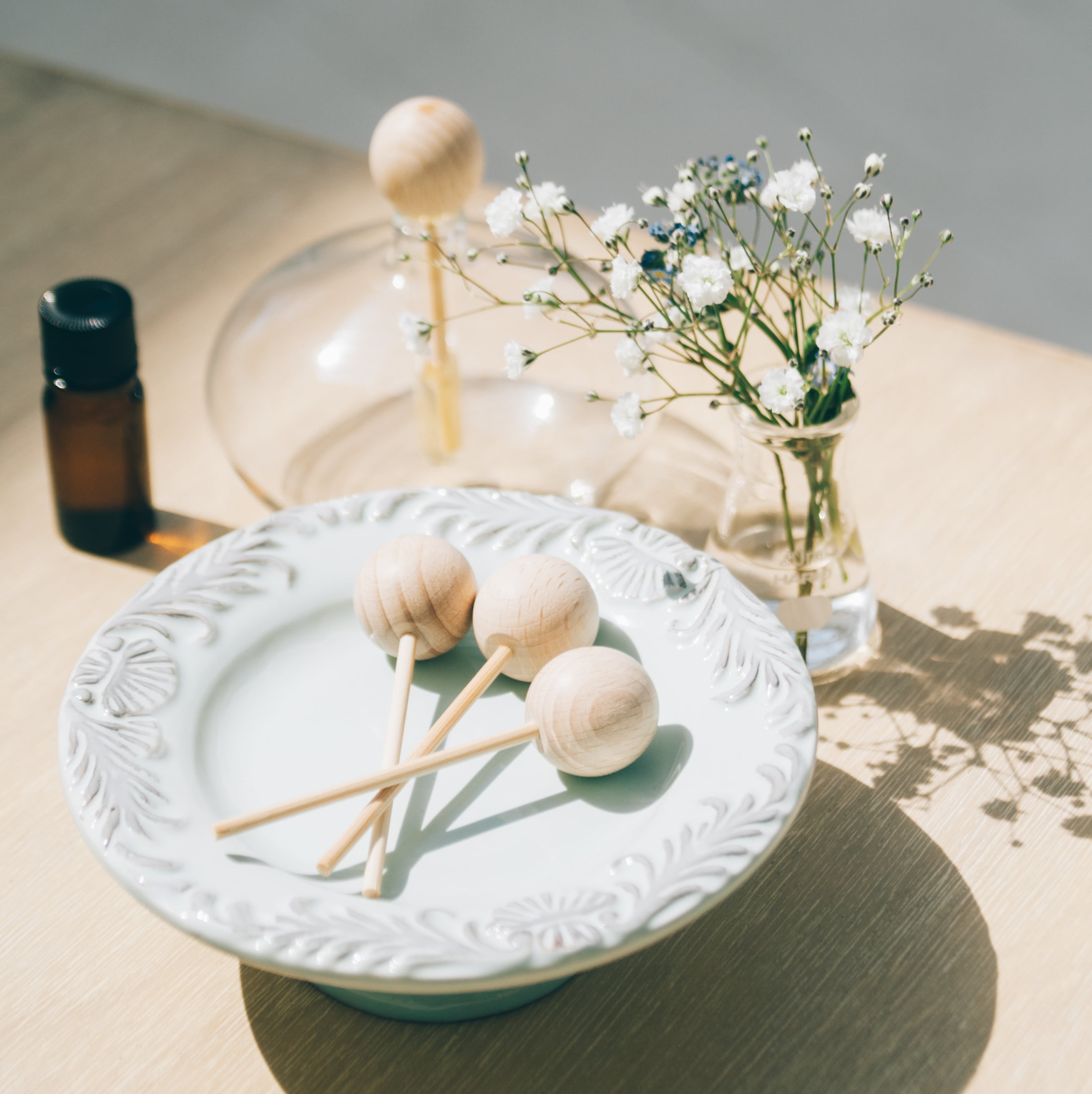 木製スティック3本セット