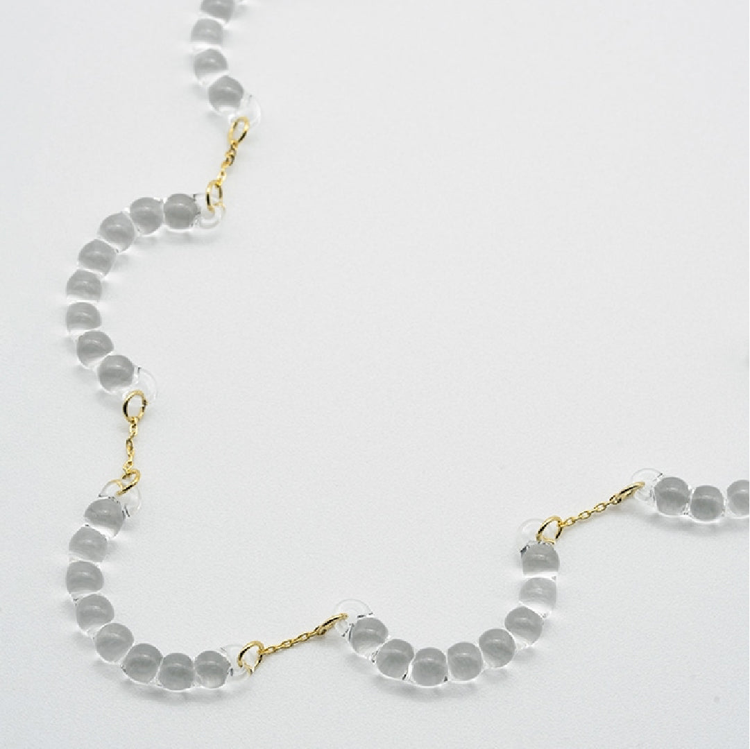 ハリオ　アールネックレス HARIO Lampwork Factory ハリオ ネックレス アール プチ