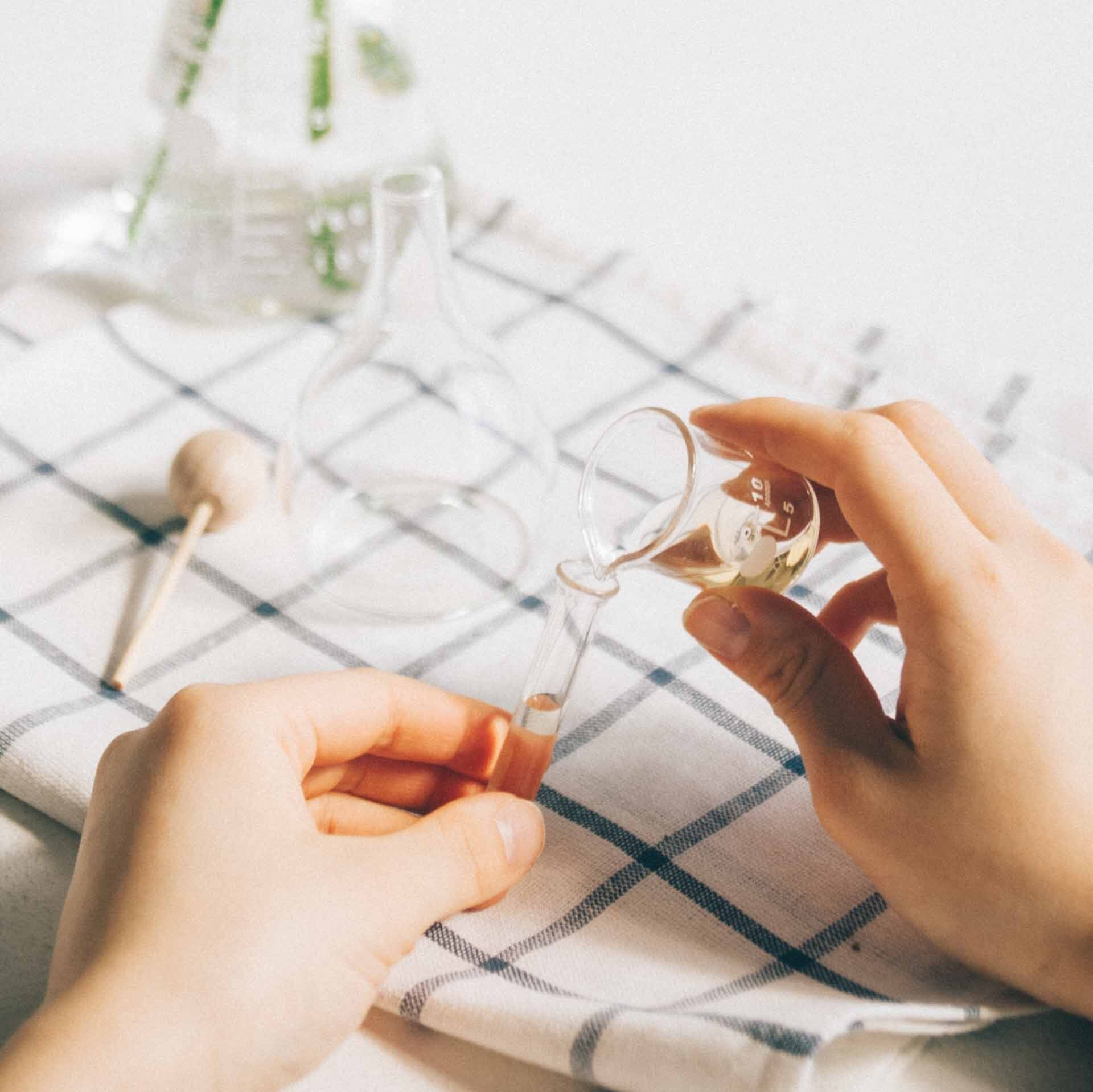 デスクアロマ・木のお家用ガラス管