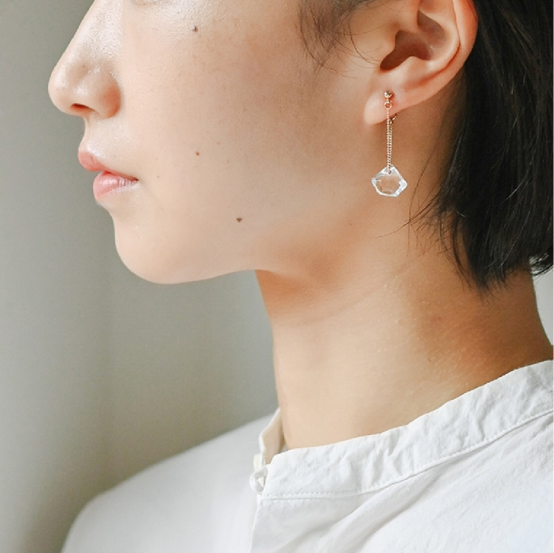 Woolson 　【美品・箱付き】バカラ　ピアス ピアス ダイヤモンド カレット – HARIO NETSHOP