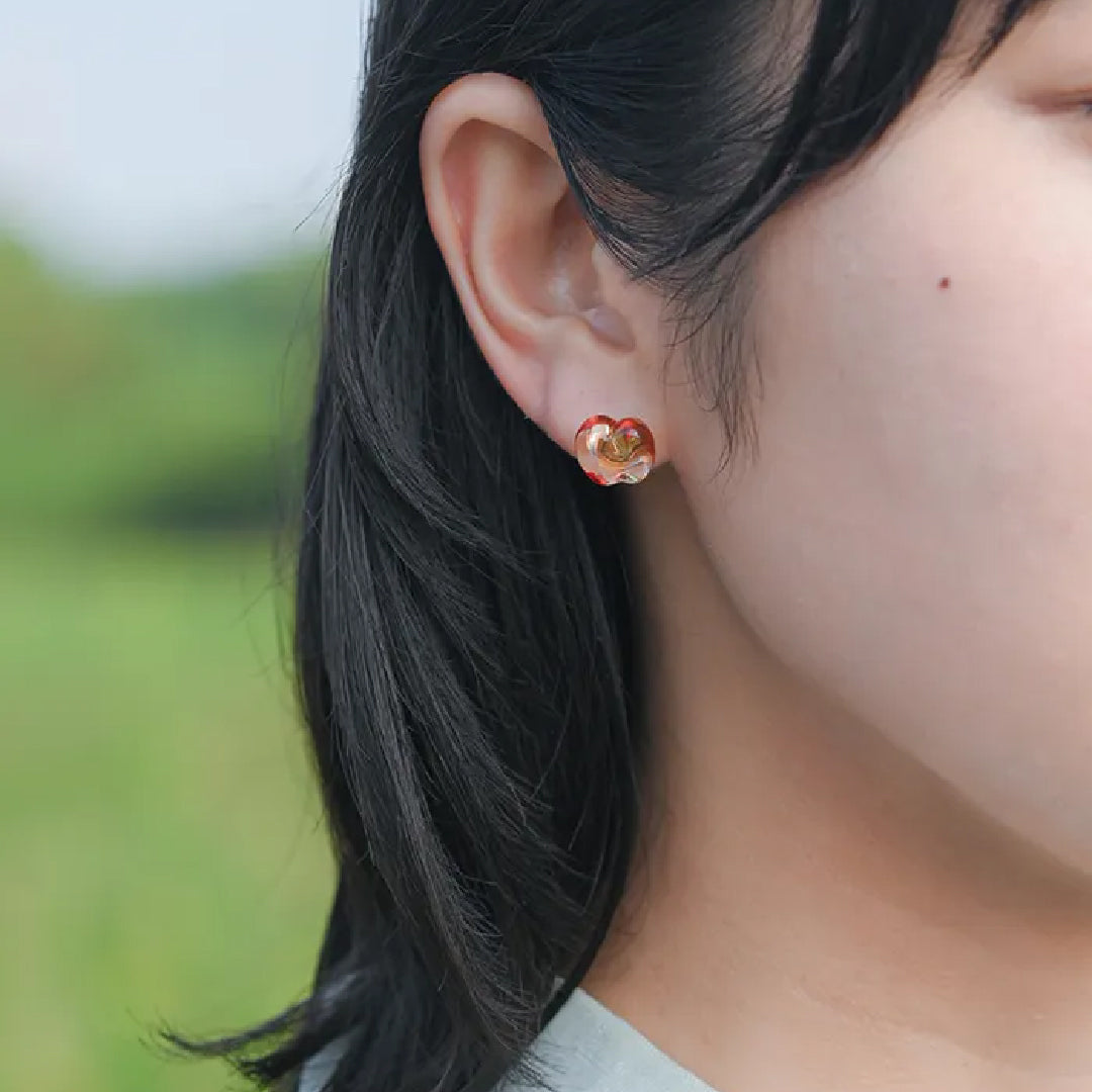 イイダ傘店 ピアス リンゴ –ピアス・イヤリングなら HARIO NETSHOP