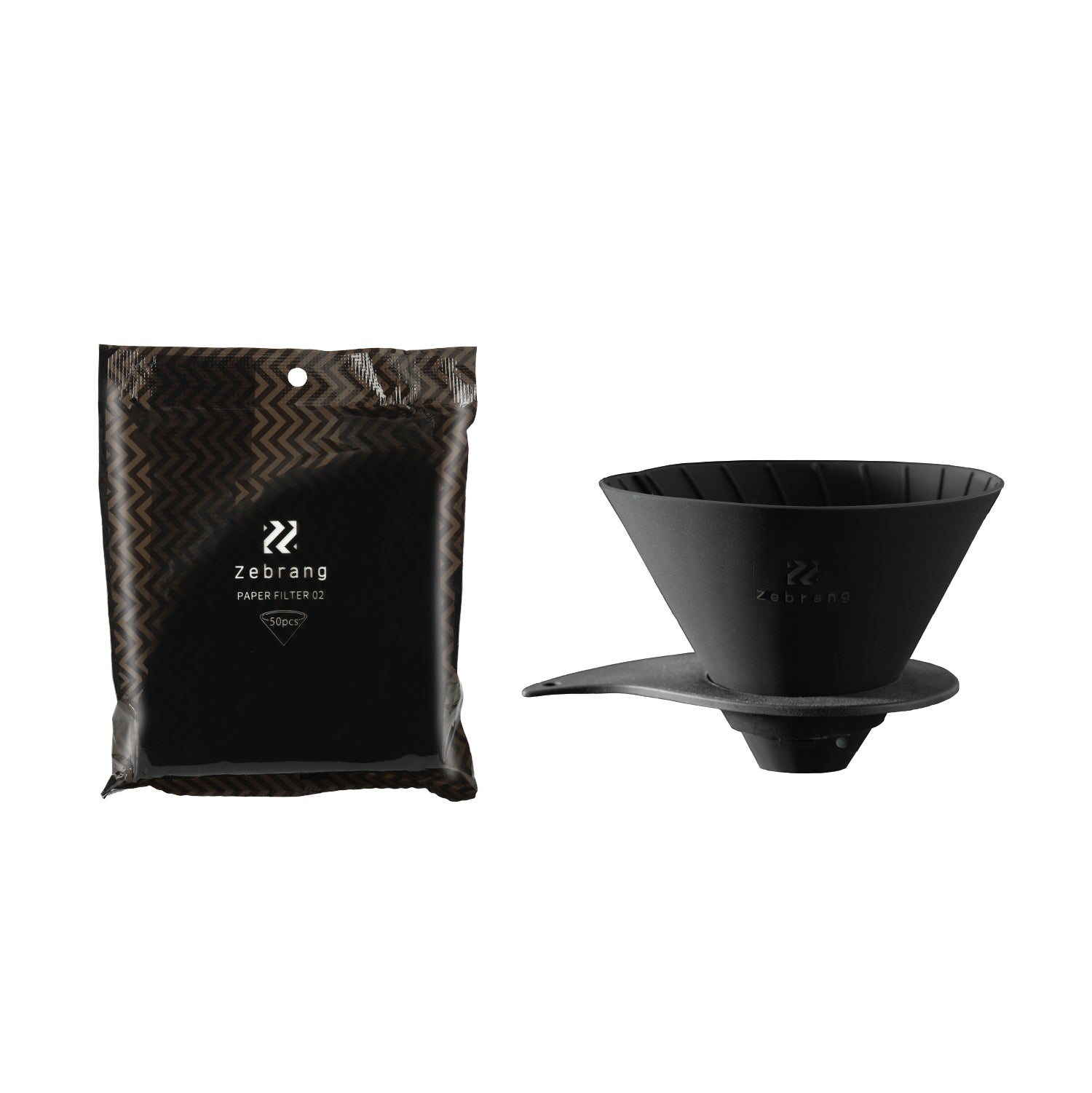 ゼブラン フラットドリッパー＆ペーパーフィルター02セット – HARIO