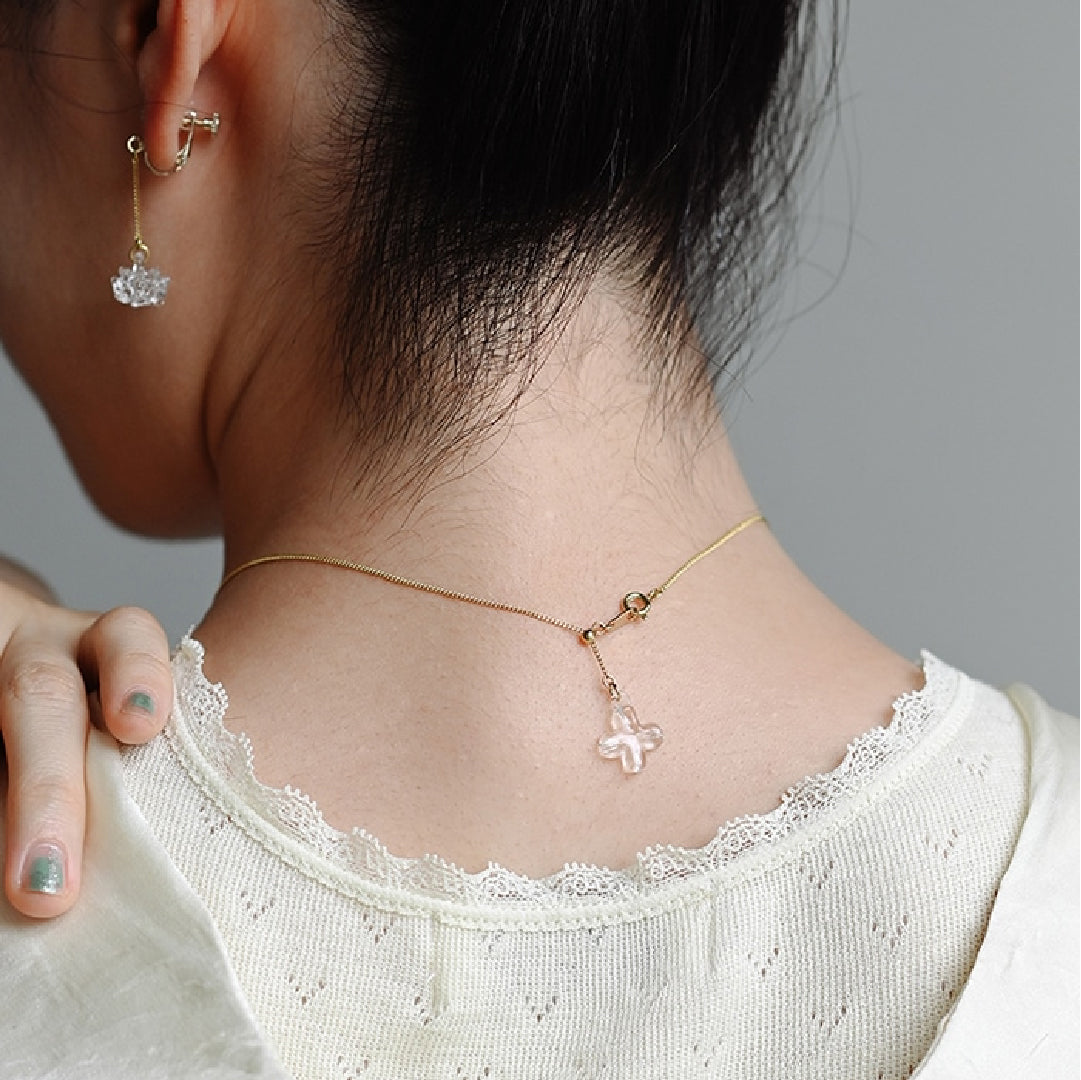 ネックレス シロツメクサ – HARIO NETSHOP