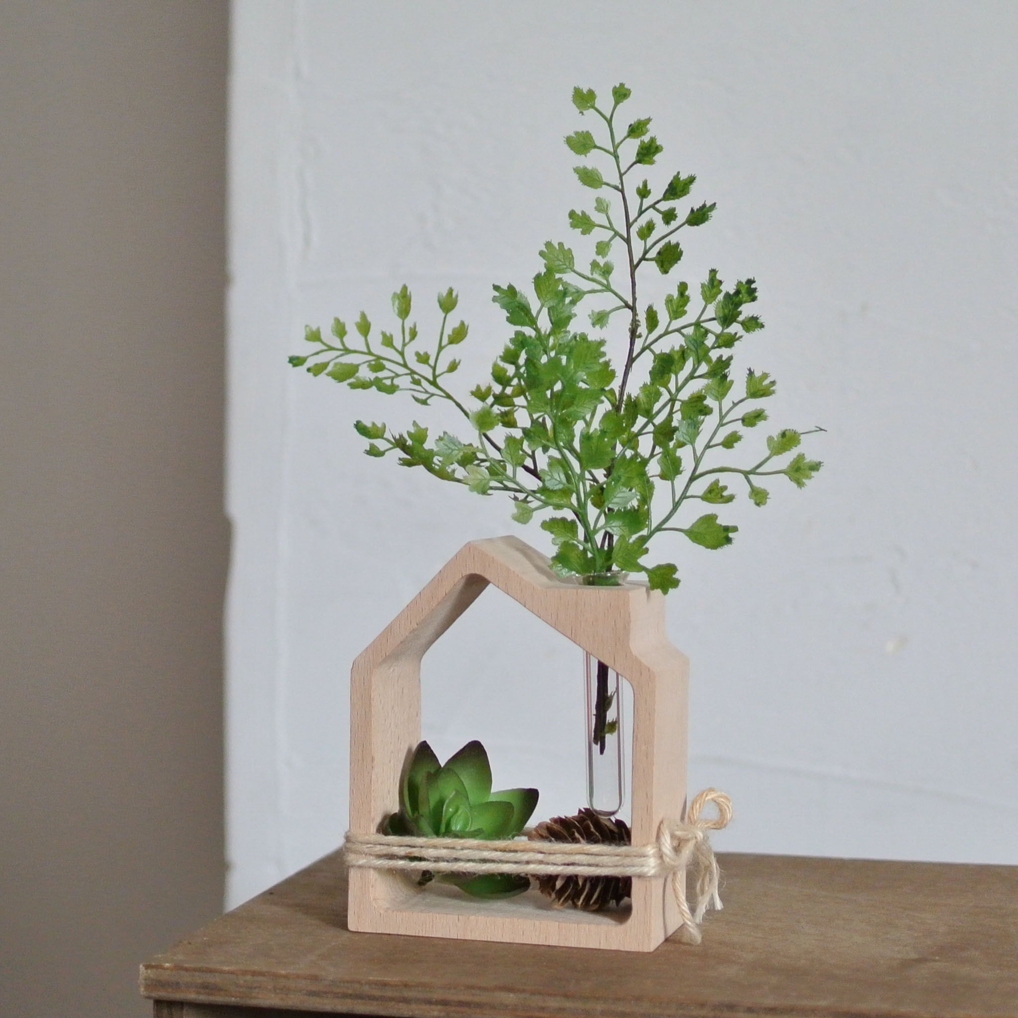 アロマ芳香器 木のお家 フレーム
