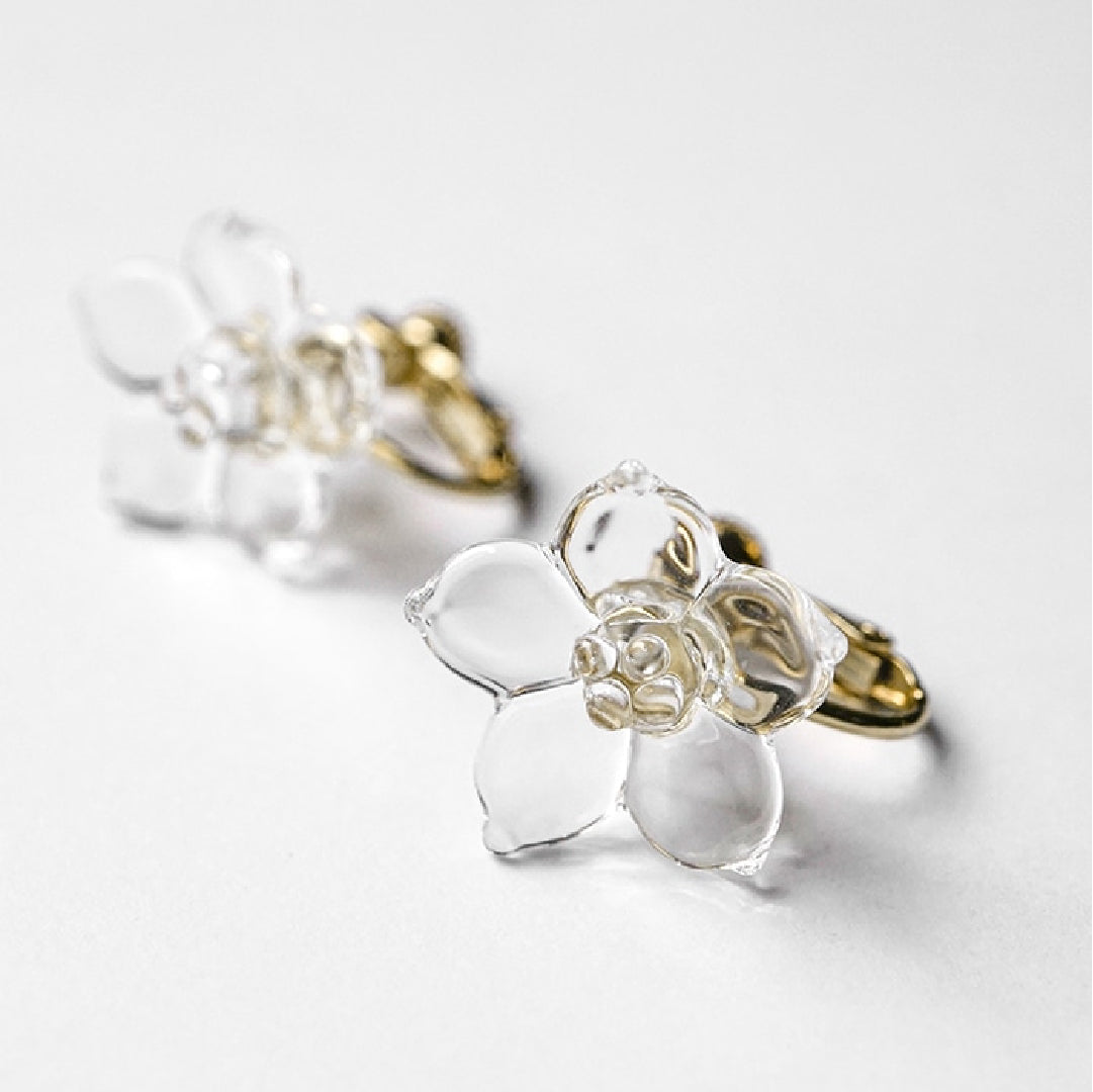イヤリング フラワー –ピアス・イヤリングなら HARIO NETSHOP