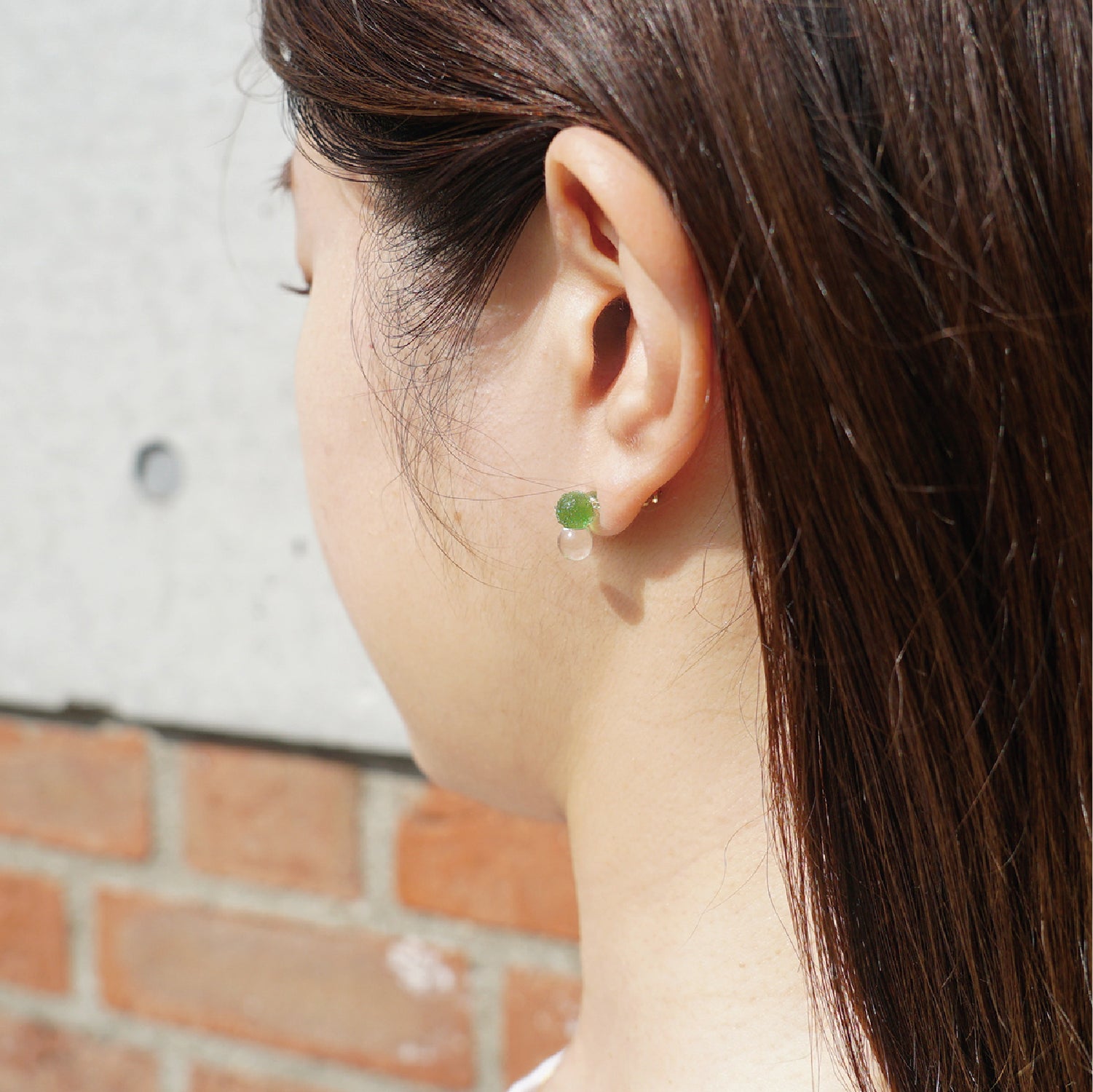 ピアス プチクルール（グリーン）｜ HARIO NETSHOP限定