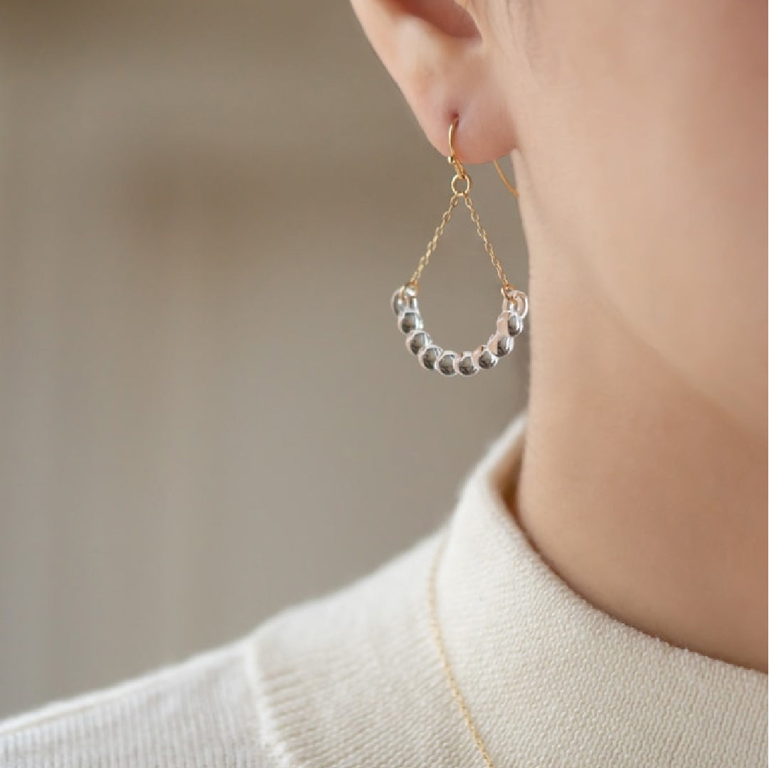 完売品 bubun organ ピアス ブブン HARIO SIRISIRI organ - #3 [S