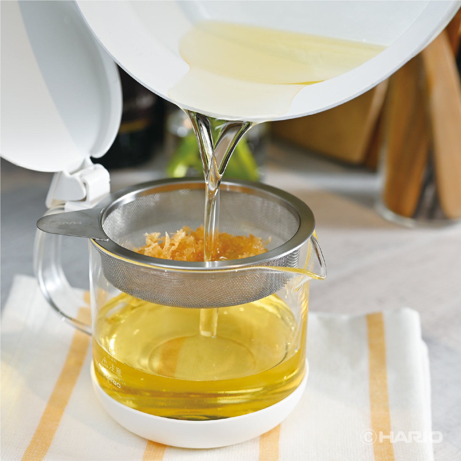 250ml シリコンガラス オイルポット*4 250ml シリコンガラス オイルポット*4