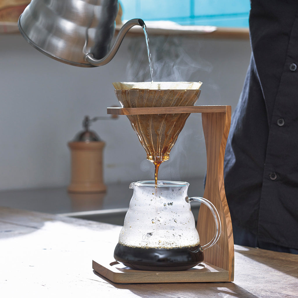 HARIO V60 オリーブウッドスタンドセット VSS-1206 V60 オリーブウッドスタンドセット｜HARIO Official Shop
