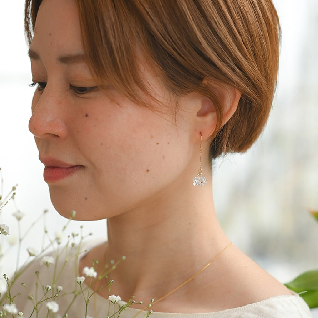 ピアス シロツメクサ – HARIO NETSHOP