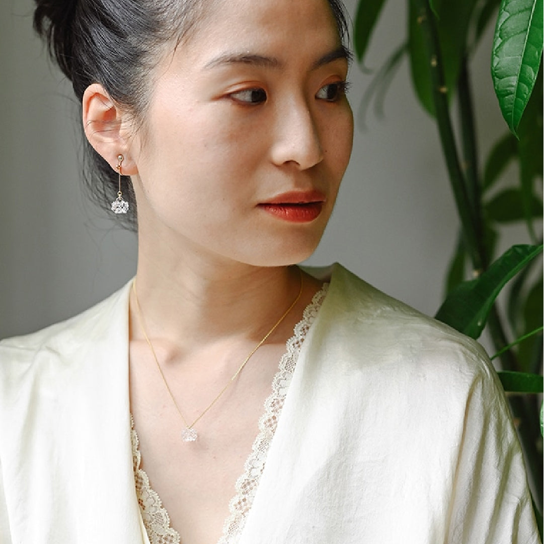 ネックレス シロツメクサ – HARIO NETSHOP