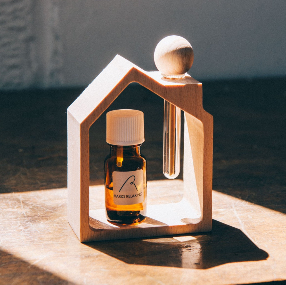 アロマ芳香器 木のお家 フレーム