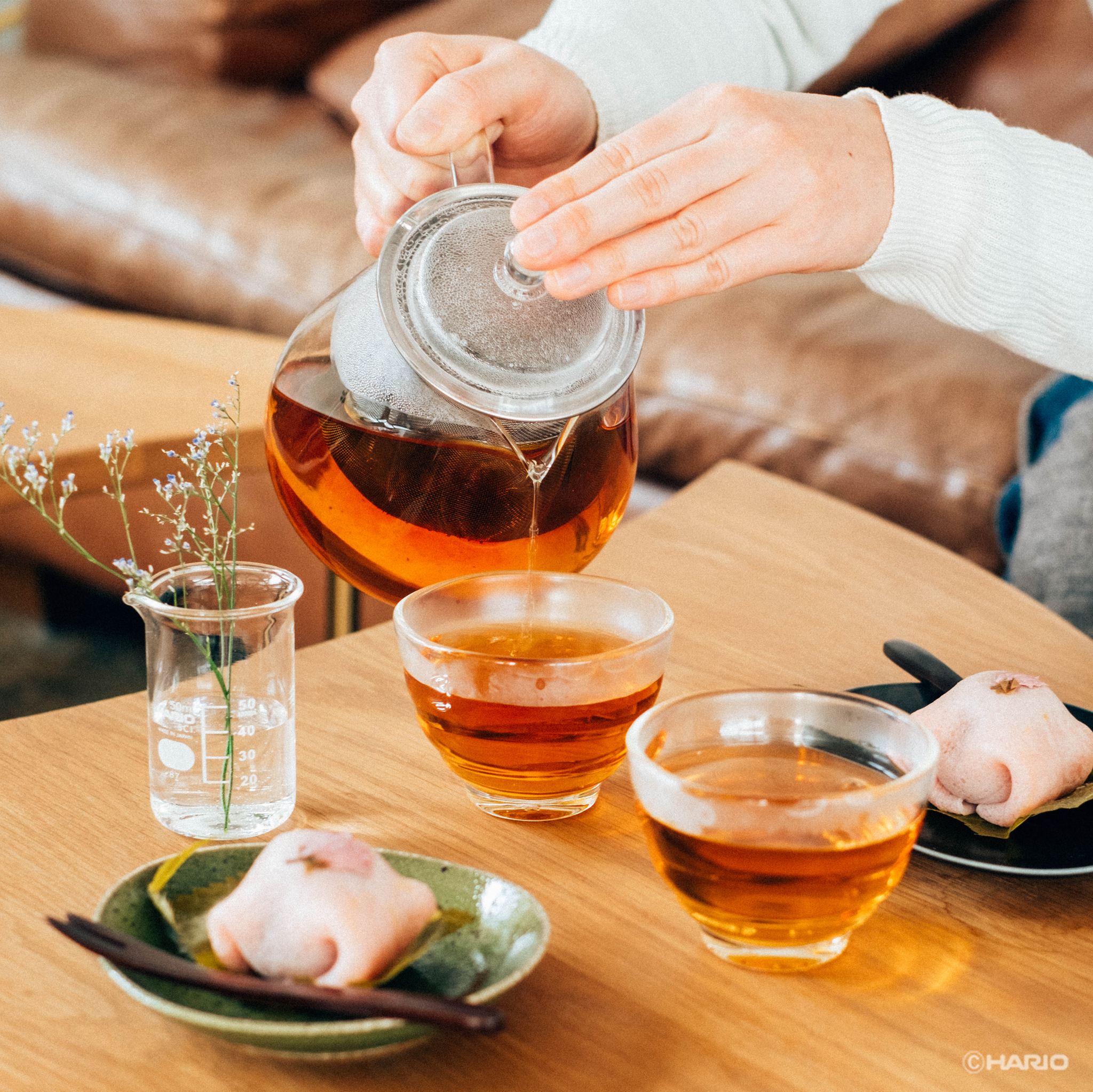 リーフティーポット・クリア – HARIO NETSHOP