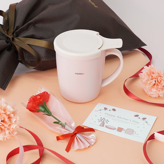 【母の日限定】ティー＆コーヒーメーカーマグ フラワーギフトセット｜送料無料
