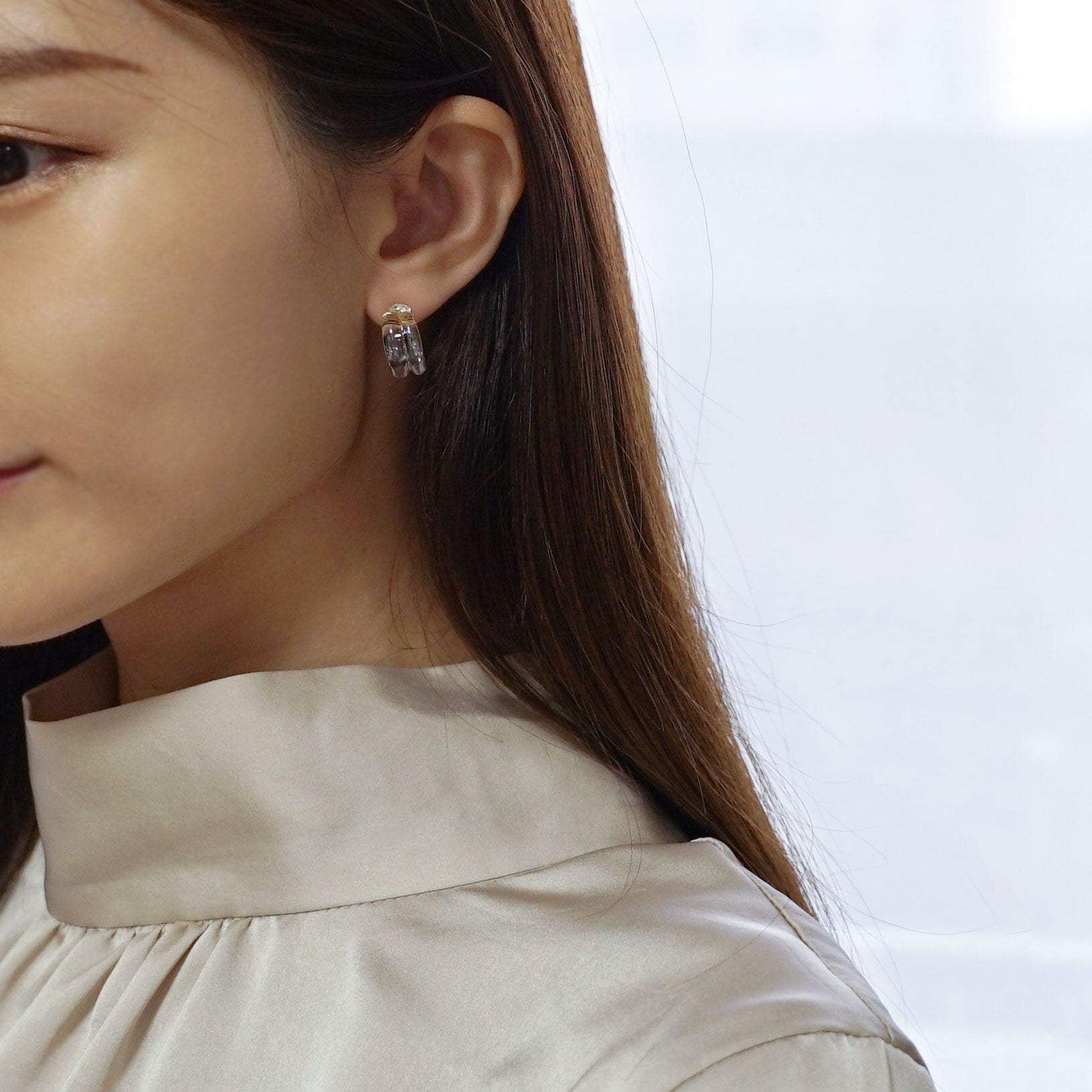 ピアス ダブルフープ｜ HARIO NETSHOP限定