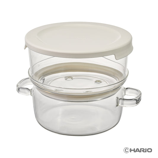 ガラスのせいろ蒸し器