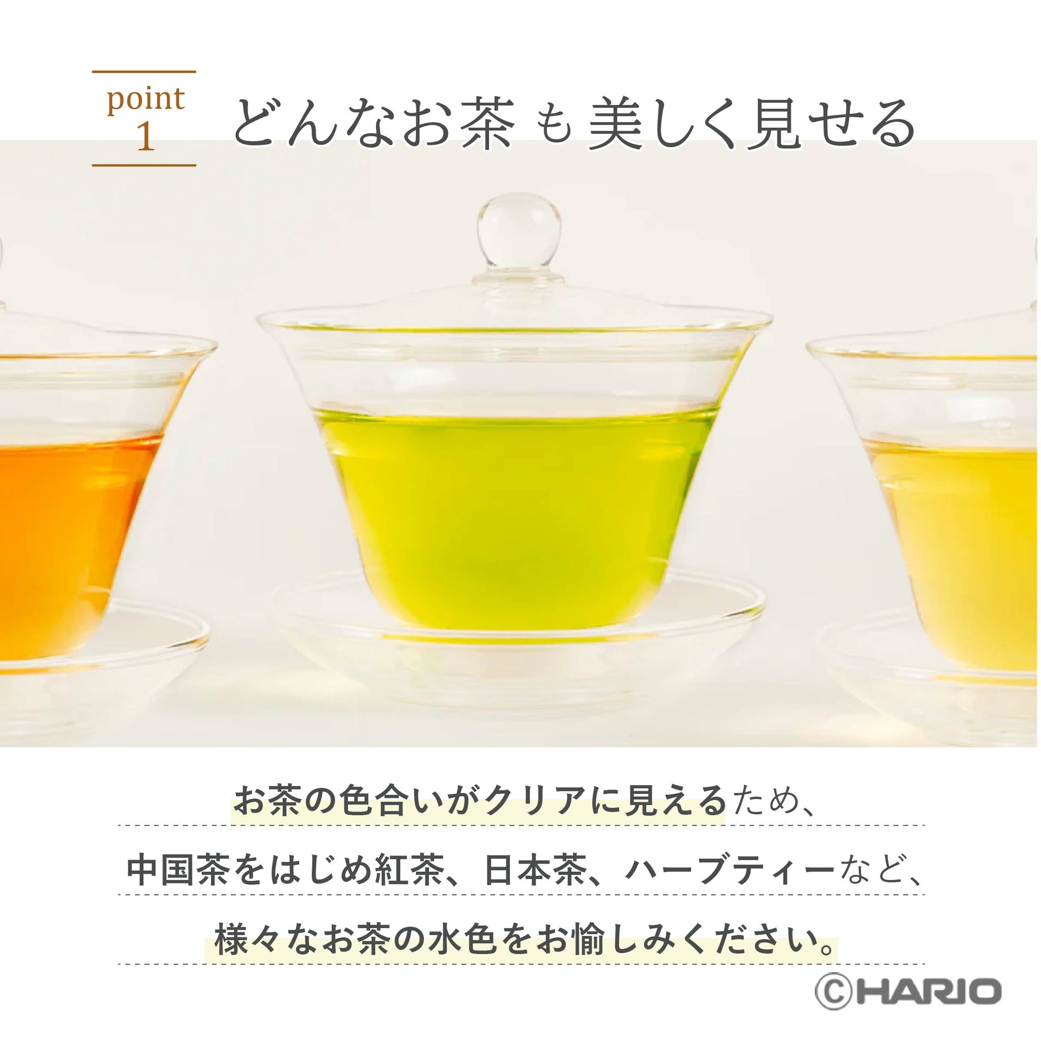 ガラスの蓋碗 – HARIO NETSHOP