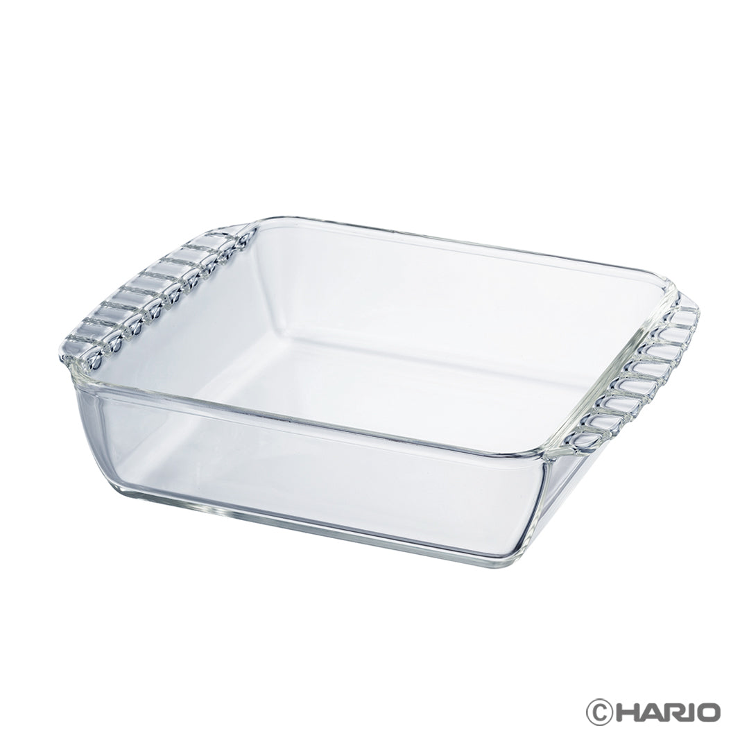 耐熱ガラス製スクエア皿 –食器なら HARIO NETSHOP