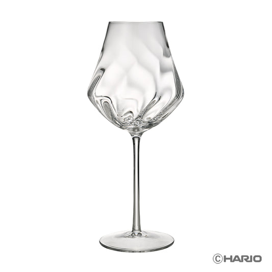 HARIO Crystal Wine Glass Red