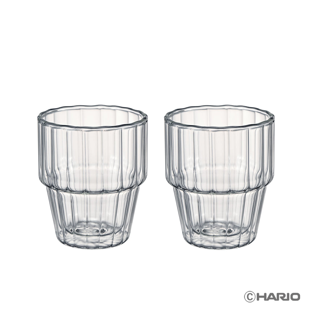 ハンドペインティングのガラスグラス2個セット ハンドペインティングのガラスグラス2個セット