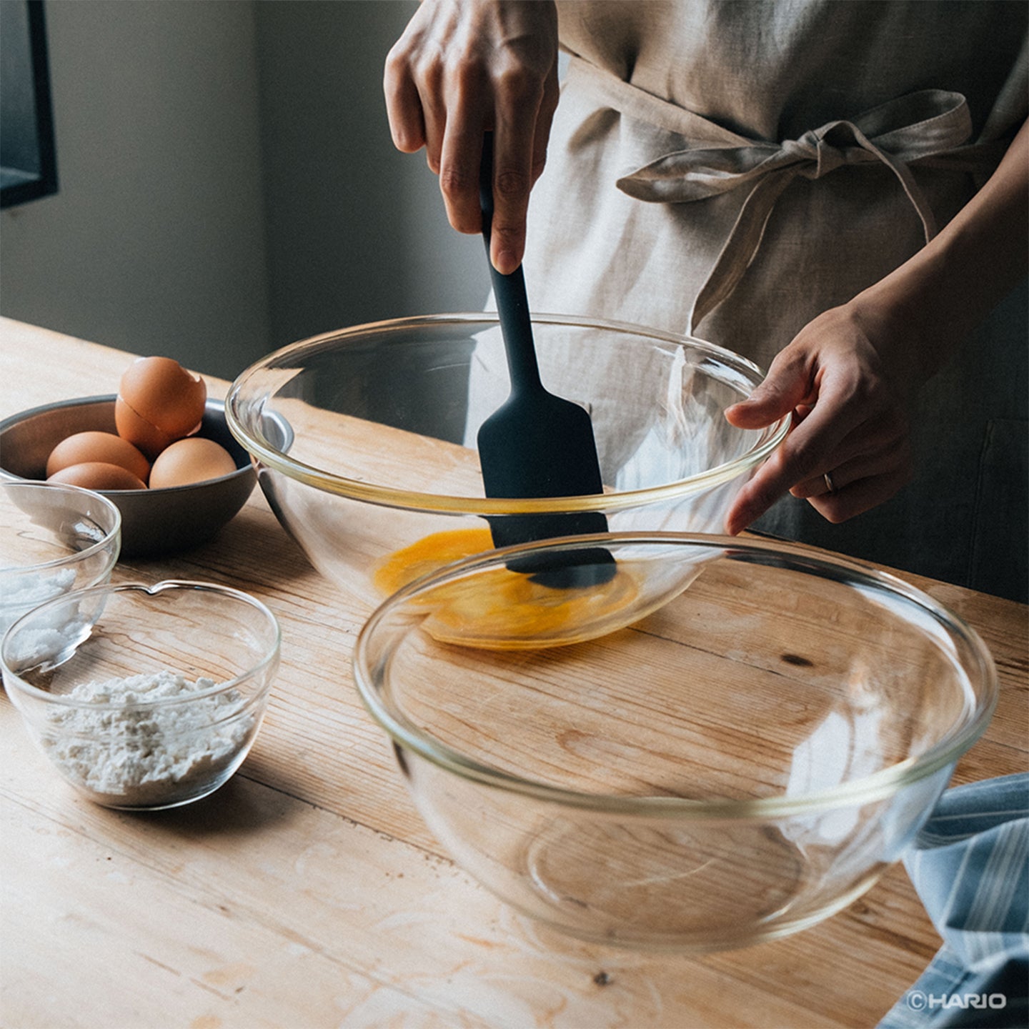 耐熱ガラス製浅型ボウル – HARIO NETSHOP