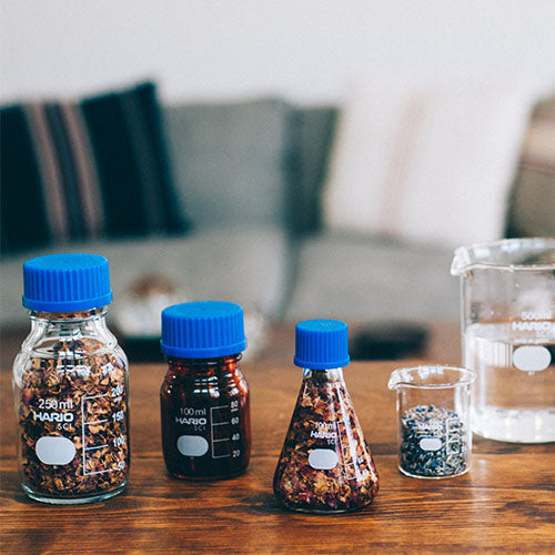 耐熱ねじ口瓶(茶)