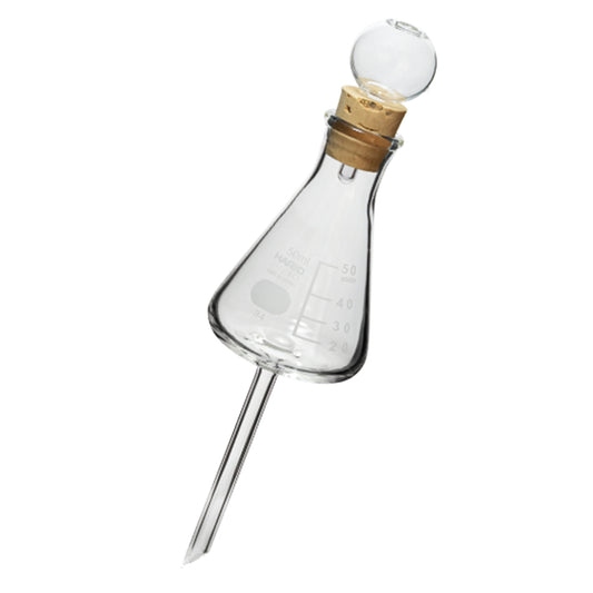 プランターに挿す水やり器　ガラスチャーム