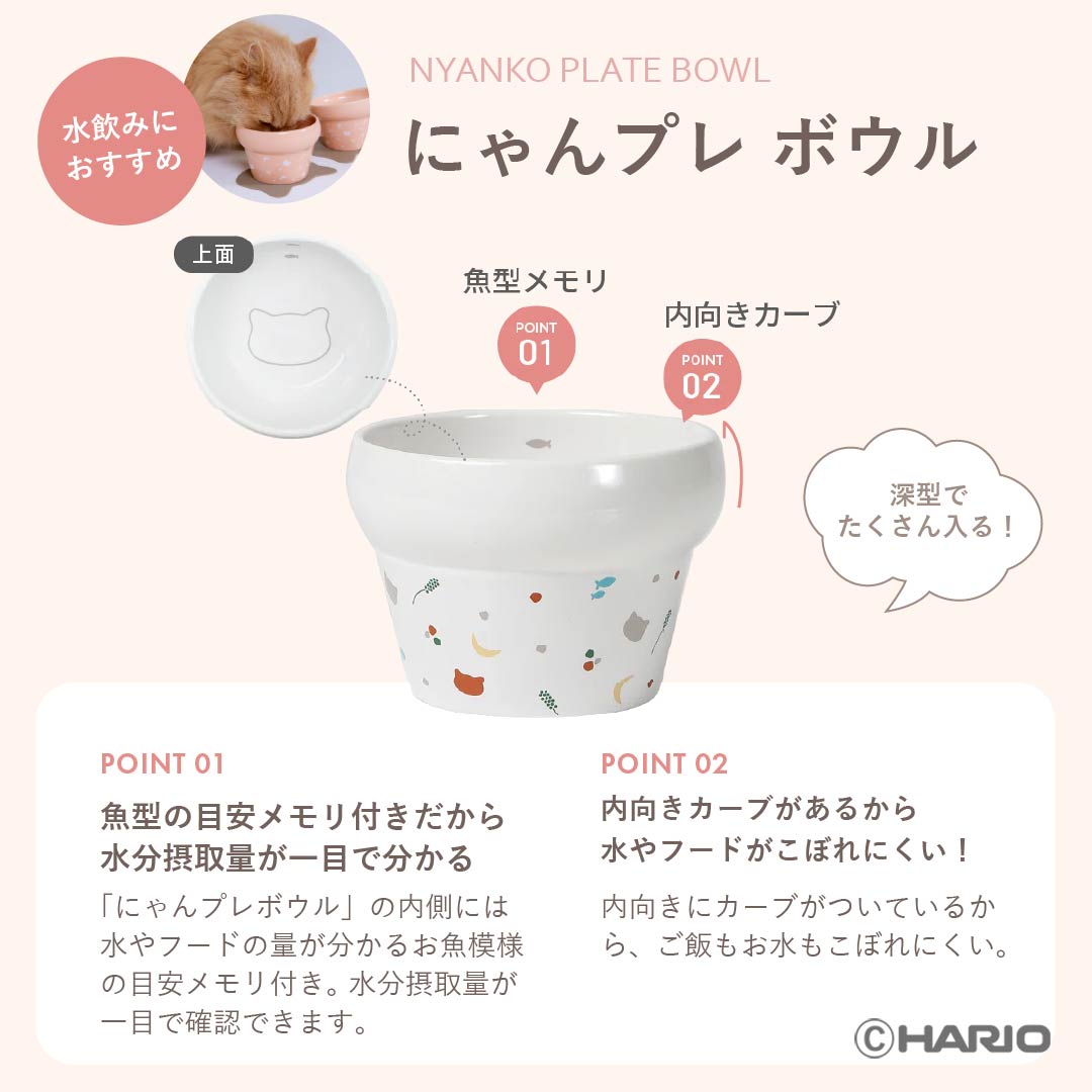 にゃんプレボウル – HARIO NETSHOP