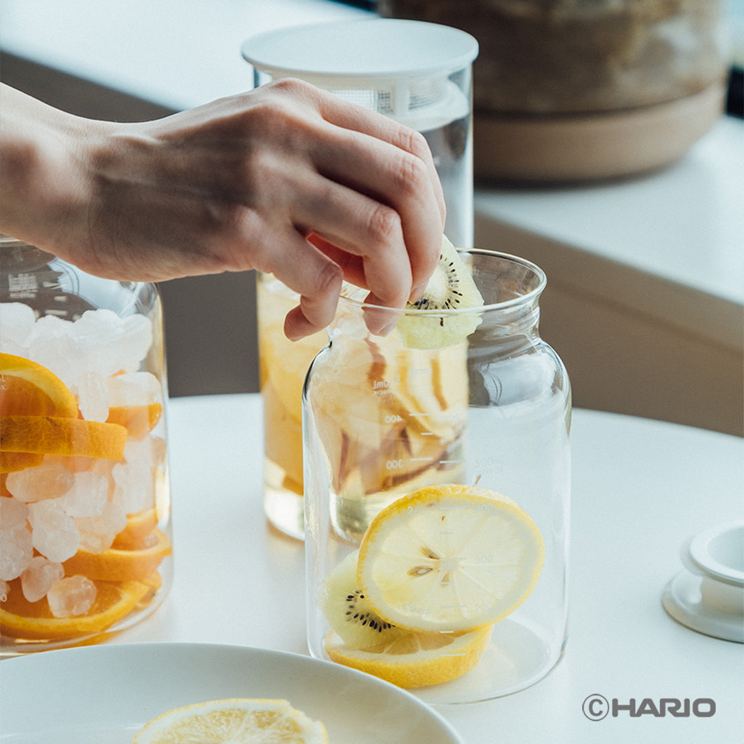 SLOWRA 耐熱ガラス フルーツポット –食品保存容器なら HARIO NETSHOP