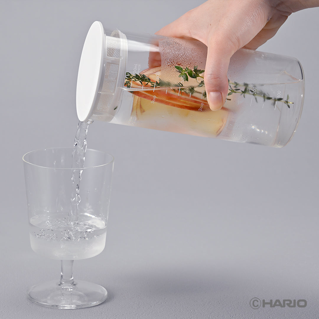 SLOWRA 耐熱ガラス フルーツピッチャー 700mL –食品保存容器なら HARIO