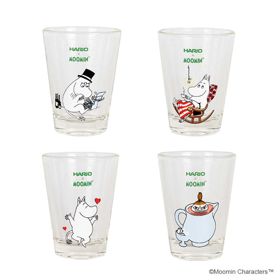 MOOMIN×HARIO Shot Glass Set