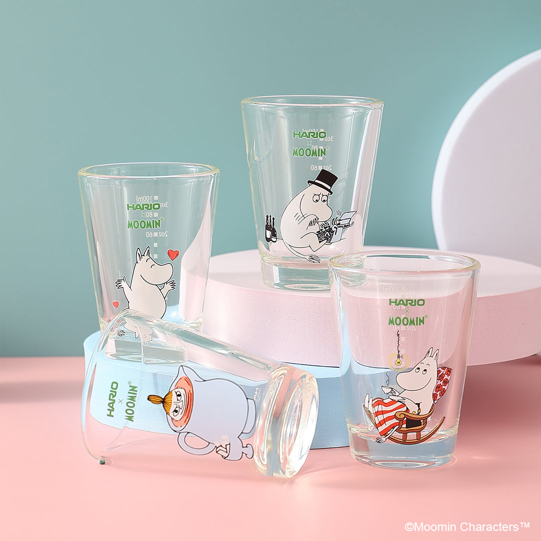 MOOMIN×HARIO Shot Glass Set