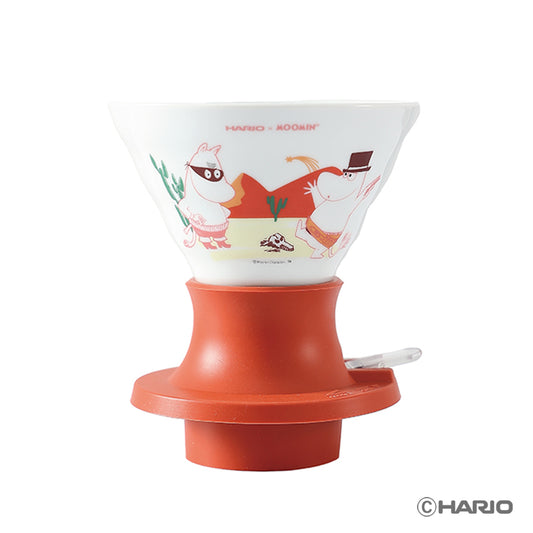 HARIO×MOOMIN Ceramic Immersion Coffee Dripper SWITCH orange