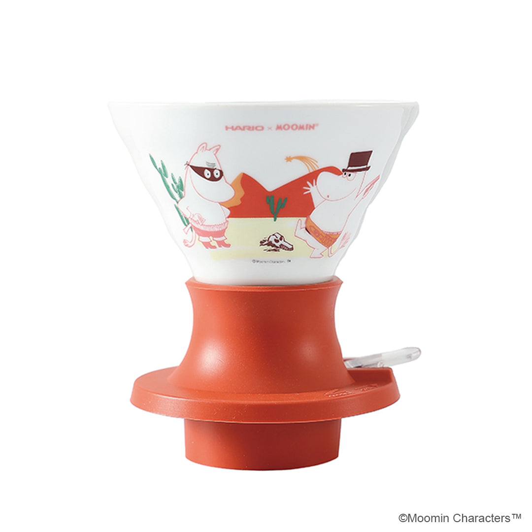 MOOMIN×HARIO Ceramic Immersion Coffee Dripper SWITCH orange