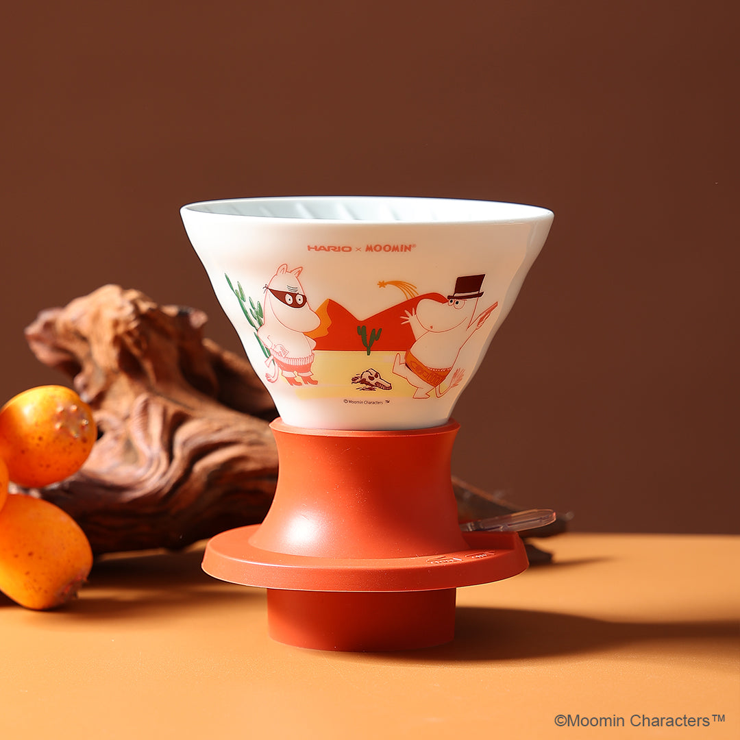 MOOMIN×HARIO Ceramic Immersion Coffee Dripper SWITCH orange