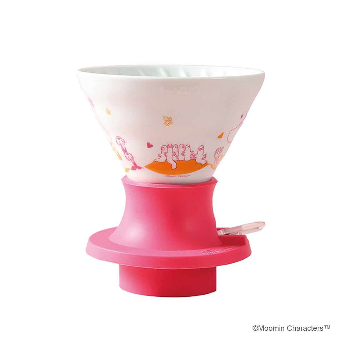 MOOMIN×HARIO Ceramic Immersion Coffee Dripper SWITCH pink