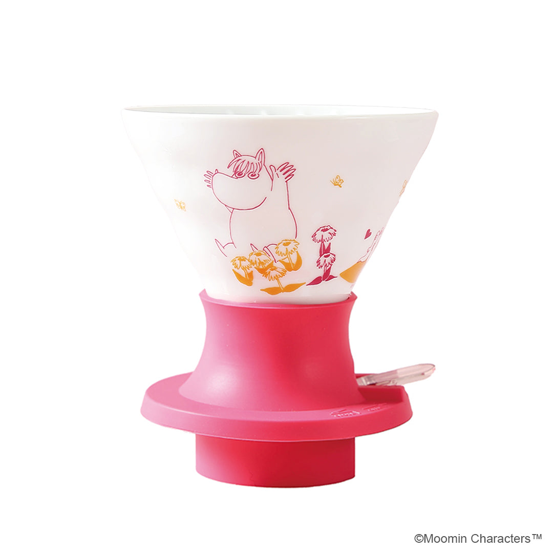 MOOMIN×HARIO Ceramic Immersion Coffee Dripper SWITCH pink