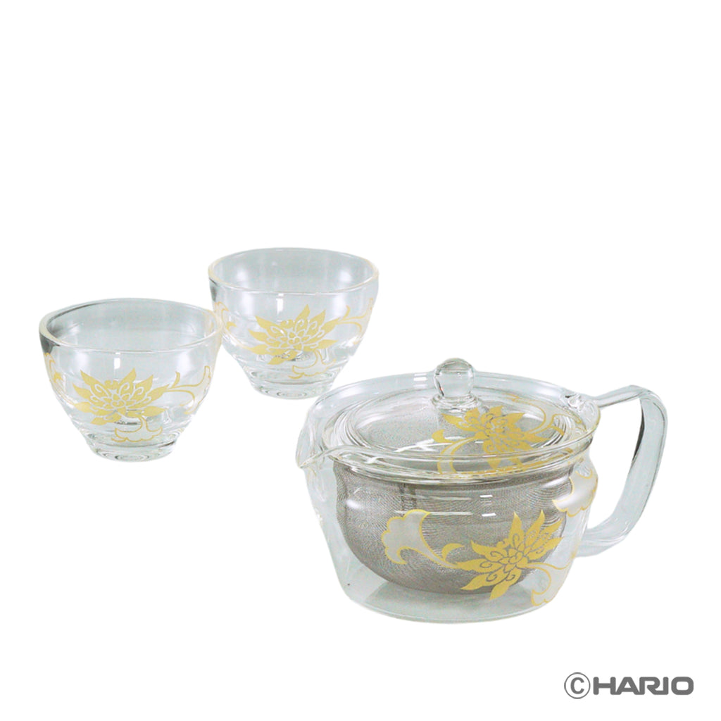 HARIO×たち吉 茶茶急須 禅・湯呑セット –ティーセットなら HARIO NETSHOP