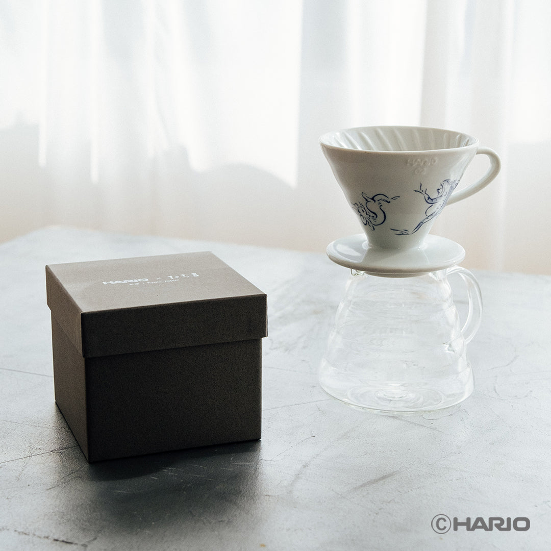 HARIO×たち吉 V60透過ドリッパー 02 セラミック –ドリッパーなら HARIO