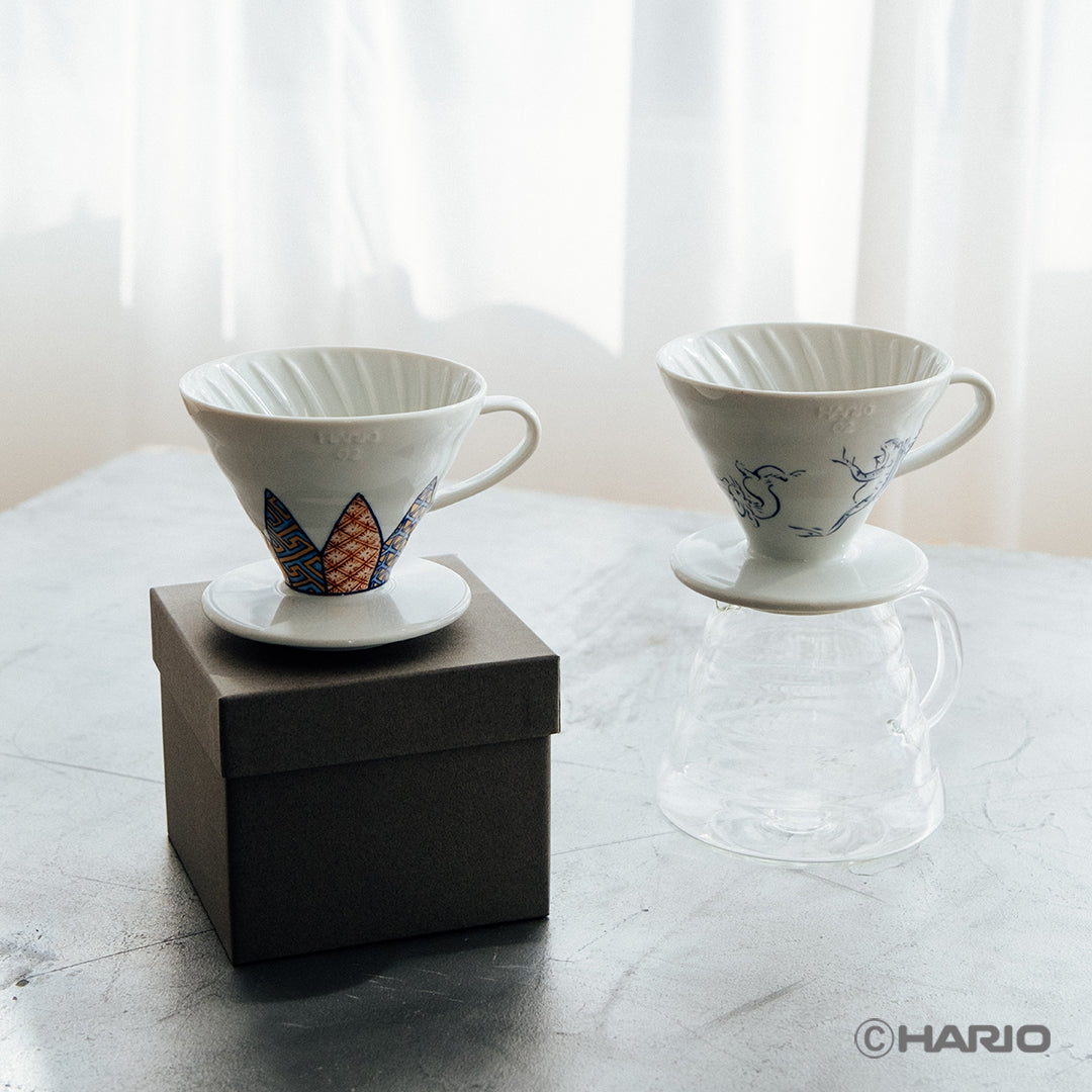 HARIO×たち吉 V60透過ドリッパー 02 セラミック –ドリッパーなら HARIO